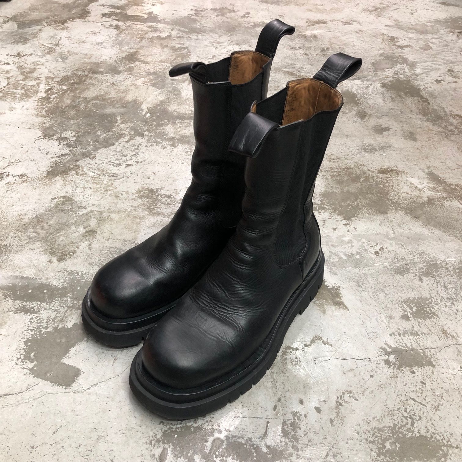 ボッテガヴェネタ BOTTEGA VENETA ラグブーツ 43