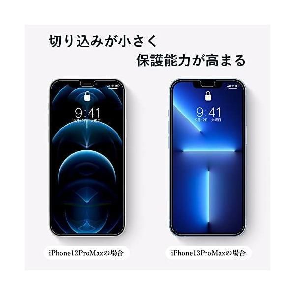 NIMASO ガラスフィルム iPhone12Pro Max iPhone 13 Pro Max 用