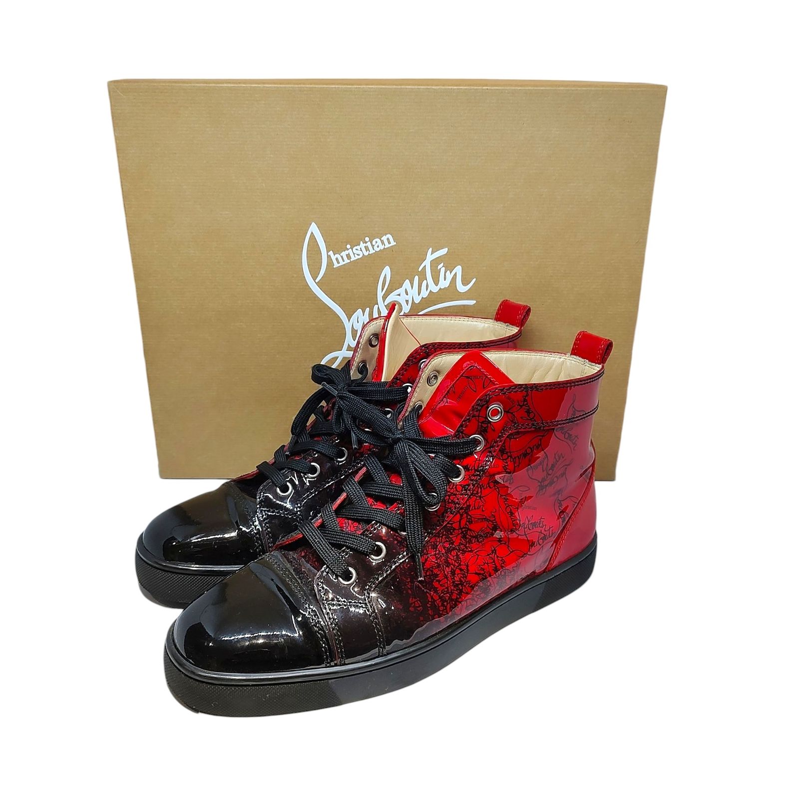 Christian Louboutin クリスチャンルブタン Louis Flat Patent 