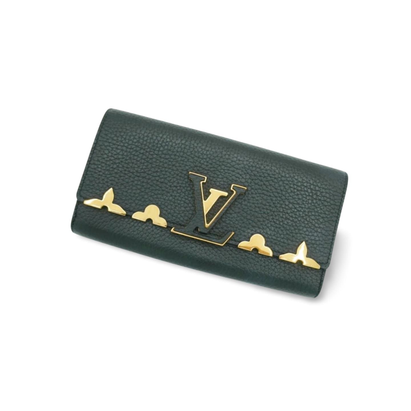 中古】 LOUIS VUITTON ルイ・ヴィトン ポルトフォイユ・カプシーヌ