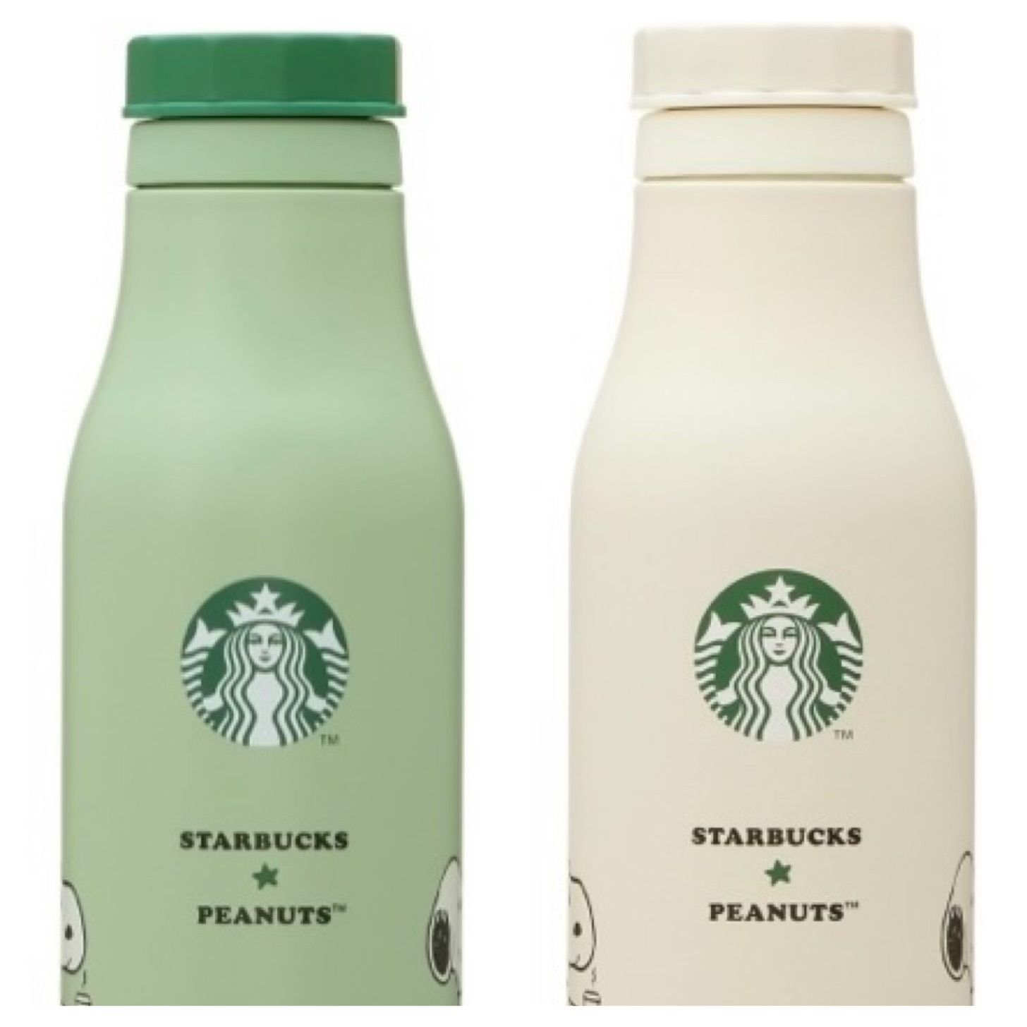 スタバ スヌーピー ステンレス ロゴボトル 473ml グリーン (値下不可