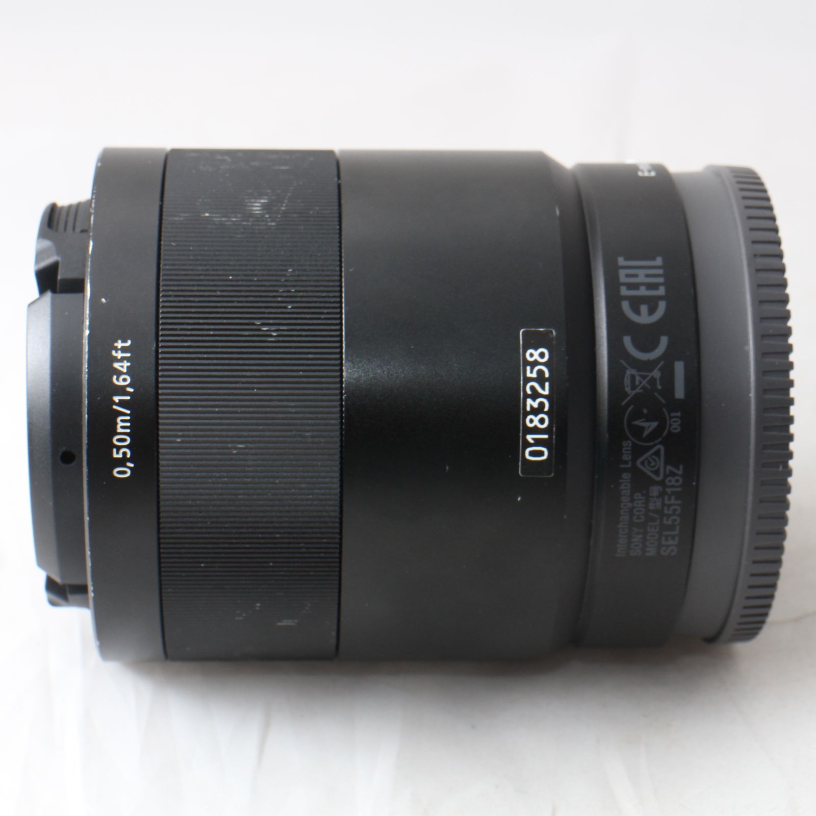 ☆実用品☆ SONY Sonnar T* FE 55mm F1.8 ZA α[Eマウント]用 ソニー フルサイズ対応 レンズ SEL55F18Z #2717