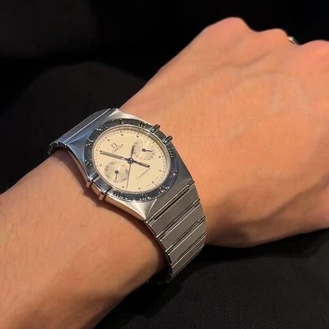 オメガ コンステレーション マンハタン デイデイト クロノ