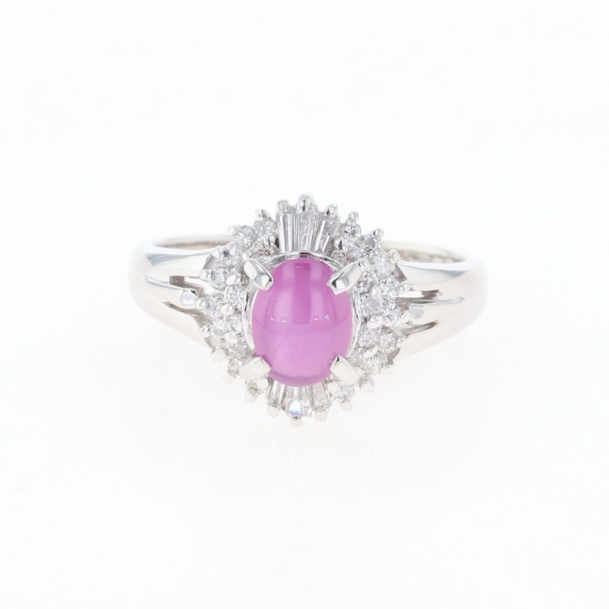 ルビーダイヤプラチナ850リング　10号 ルビーダイヤプラチナ850リング 10号