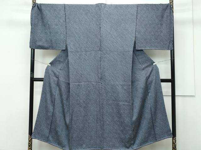 平和屋着物■極上　男性　江戸小紋　作家物　角通し　檳榔子染色地　逸品　CZAA3022s5 平和屋着物□極上 男性 江戸小紋 作家物 角通し 檳榔子染色地