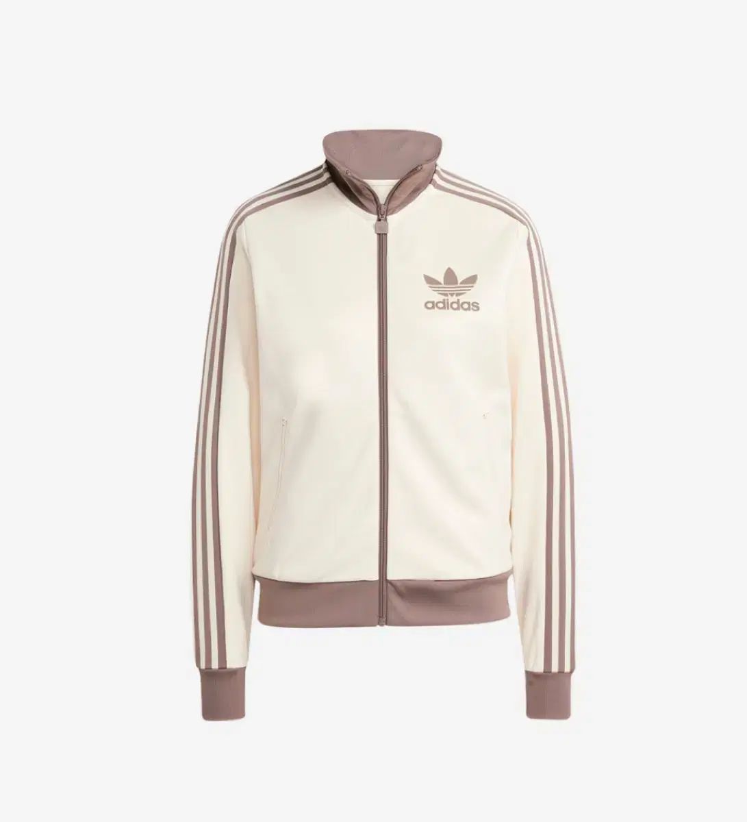 adidas アディダス BECKENBAUER ベッケンバウアー トラックトップス 白 茶色 ジャージ L