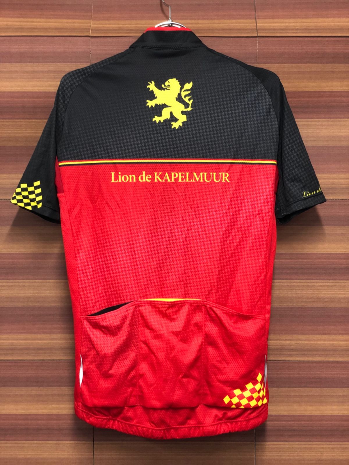 Lion de KAPELMUUR カペルミュール サイクルジャージ KAPELMUUR（カペルミュール）半袖ジャージ ビッグライオン