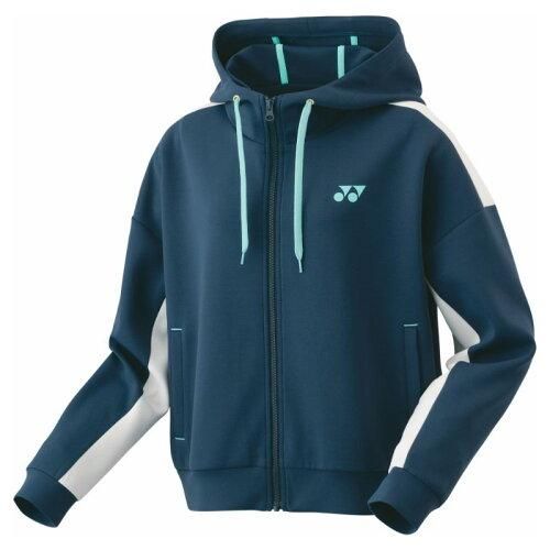 【新品・5営業日で発送】YONEX ヨネックス ウィメンズスウェットパーカー (57080) 色 : インディゴマリン サイズ : L 
