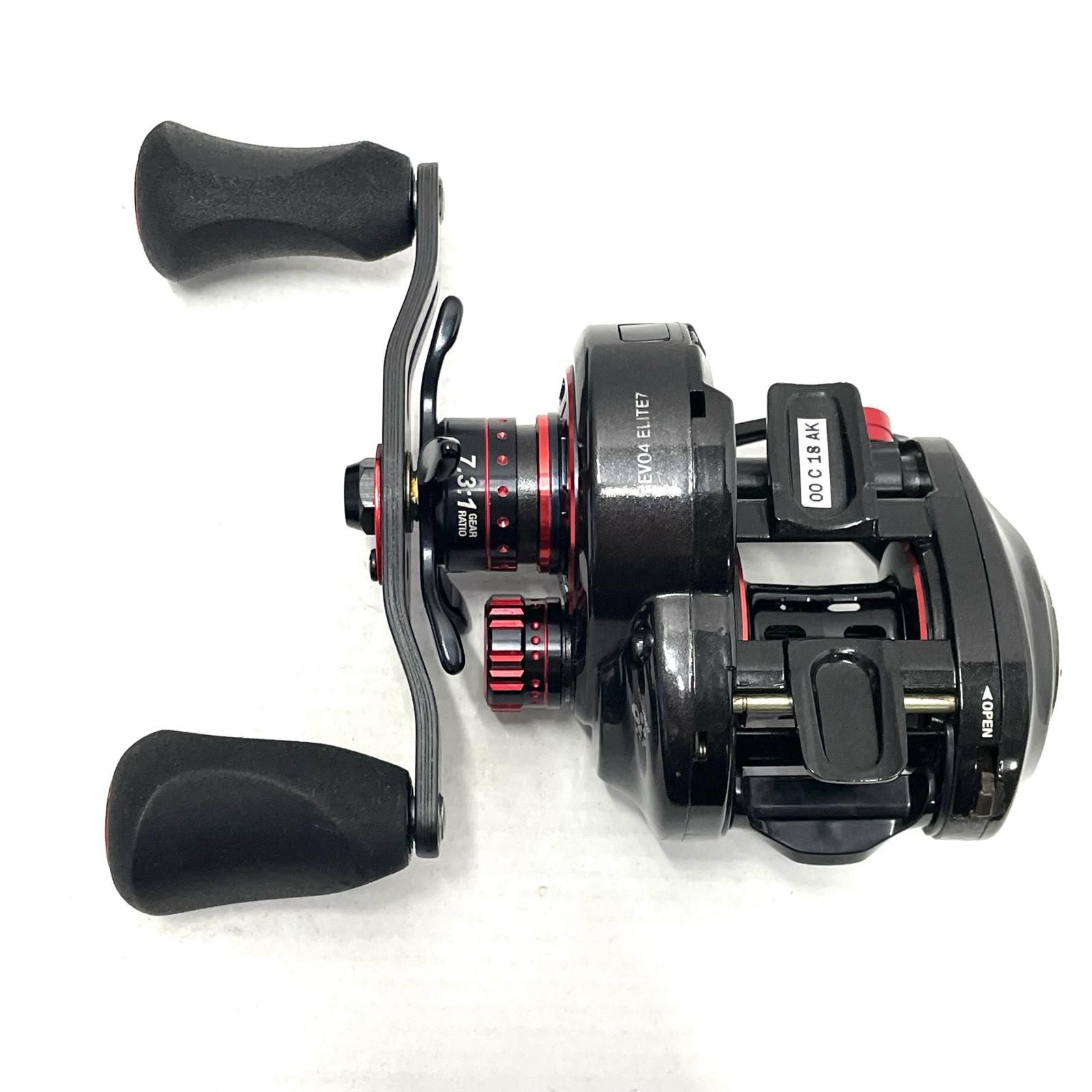 Revo Elite 7ベイトリール ブラック 左巻き Revo Elite 7ベイトリール ブラック 左巻き Revo Elite 7ベイトリール