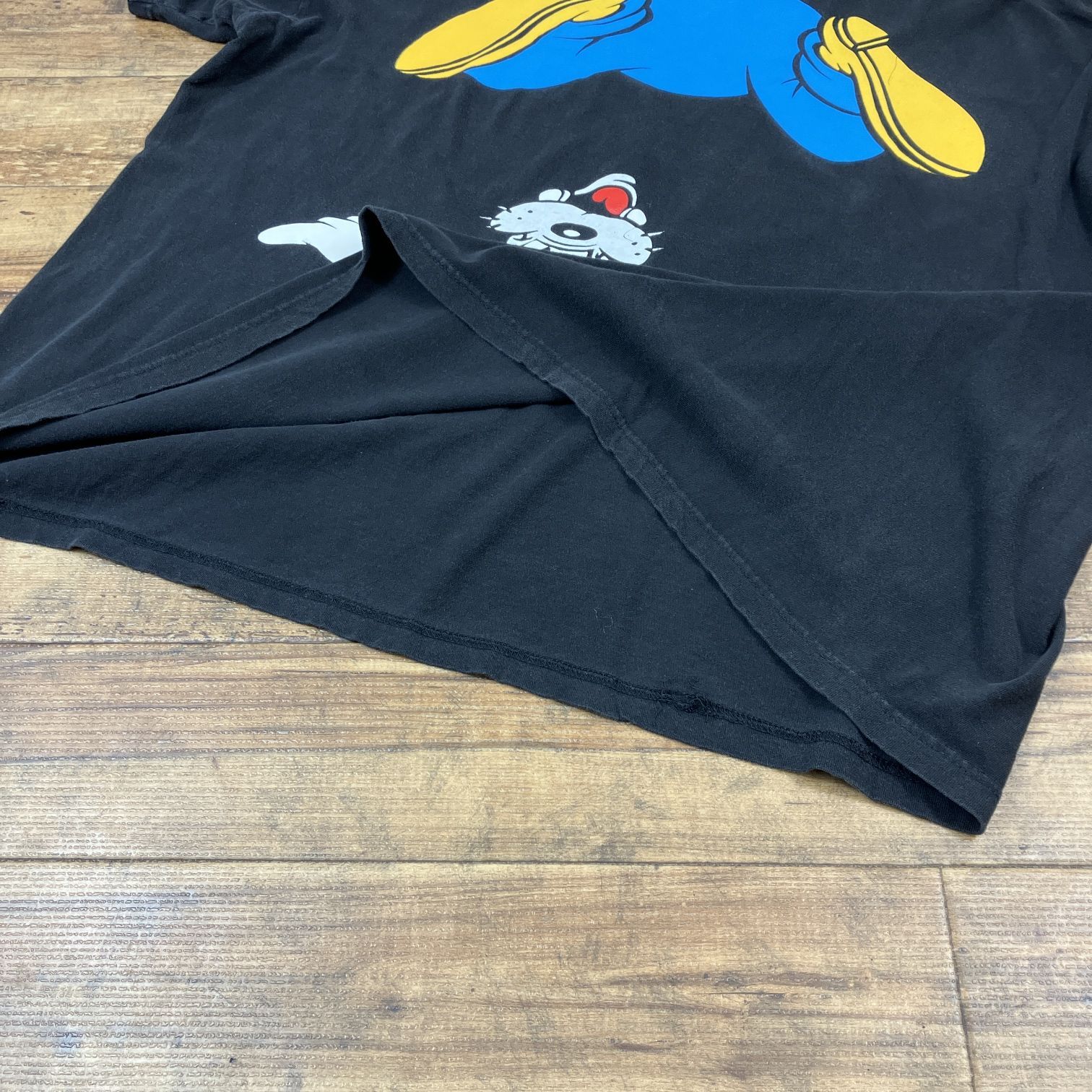 ディズニー Tシャツ グーフィー 逆立ち ヴィンテージ 90s 人気 希少】ヴィンテージ 90'S ディズニー グーフィー 逆立ち TEE XL