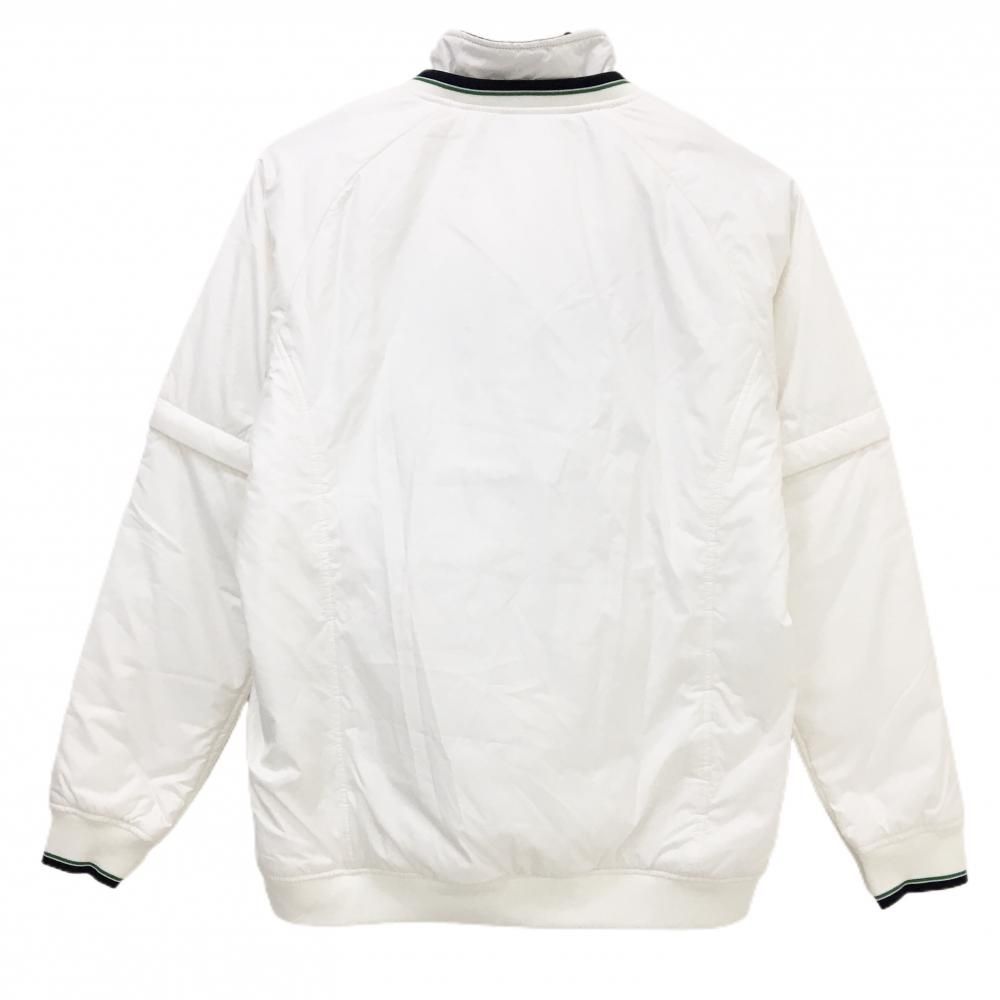 キャロウェイ 4WAY中綿スニード 白 袖 ネック着脱可 地模様 レディース L ゴルフウェア Callaway