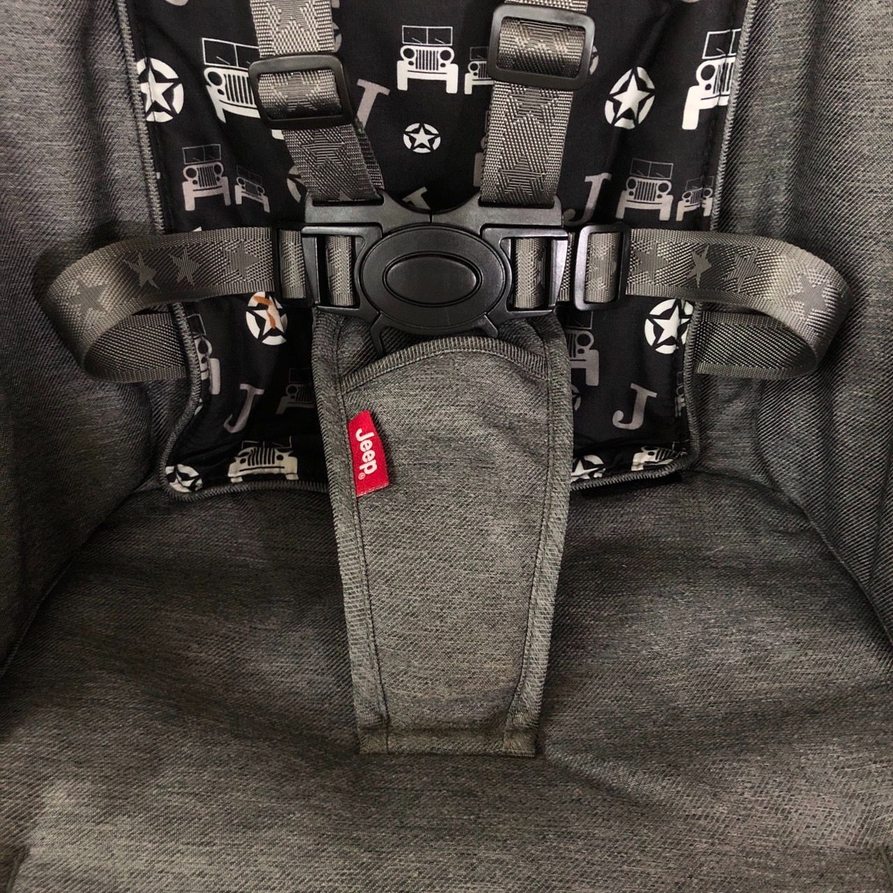 B型ベビーカー グレー
