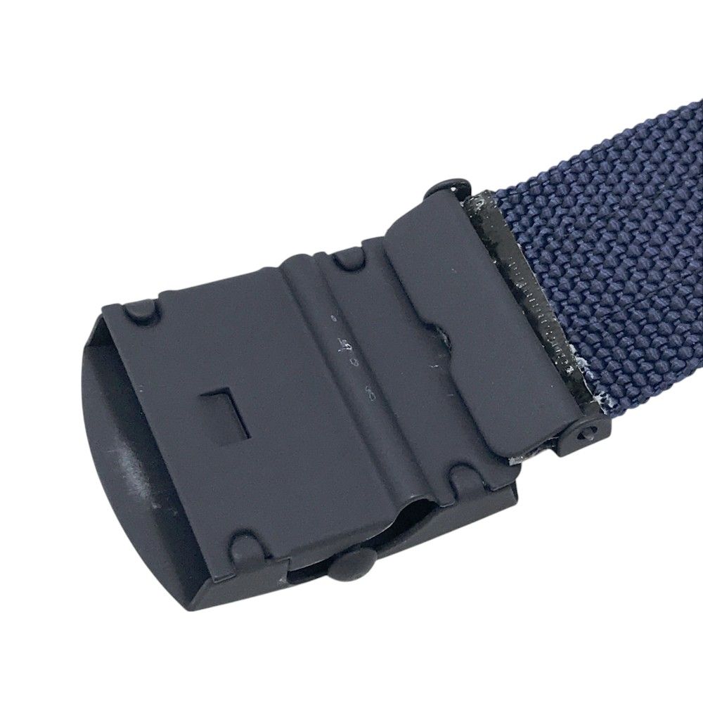 AND PER SE アンパスィ ガチャテープベルト ロゴ 総柄 ネイビー