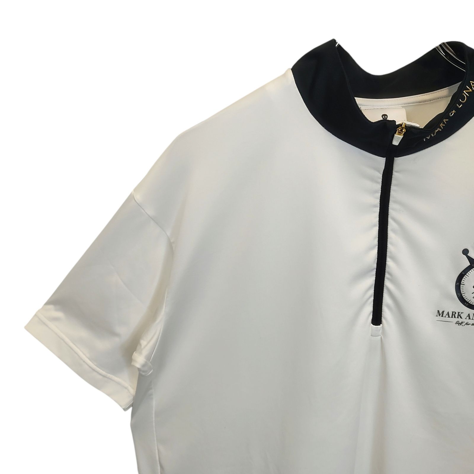 MARK＆LONA マークアンドロナ ゴルフ ハーフジップ モックネック T