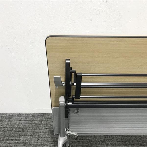 会議テーブル フラップ式 幕板付 プレーン WWW_KANDAIZUMI_COM