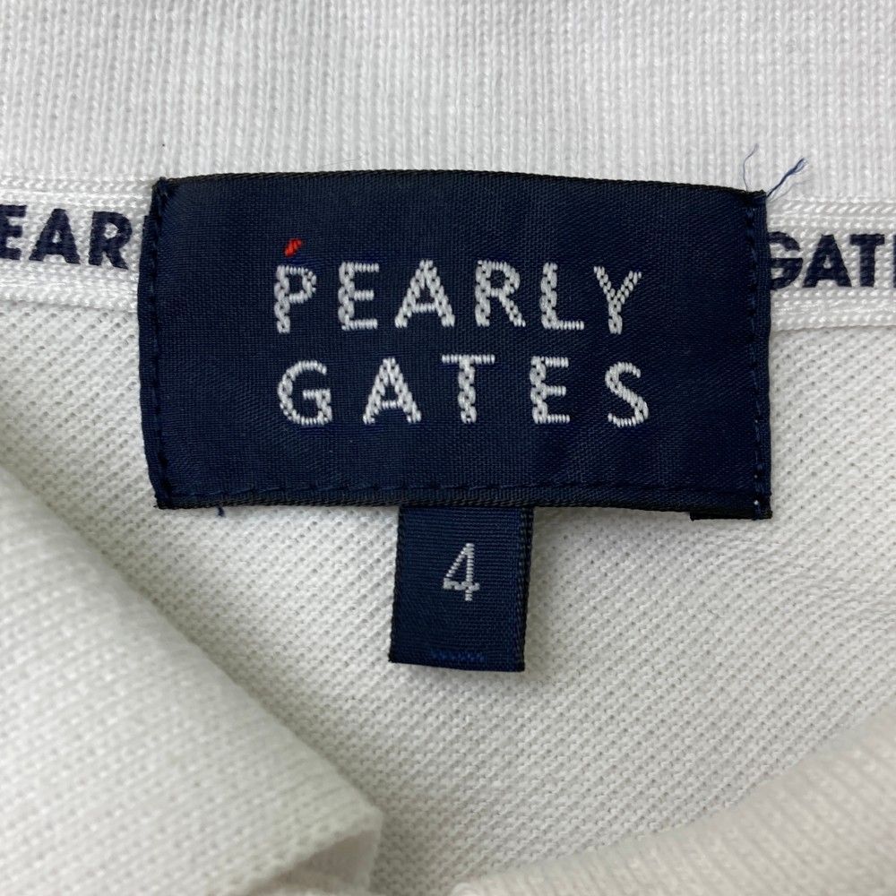 サイズ：4 PEARLY GATES パーリーゲイツ 半袖ポロシャツ
