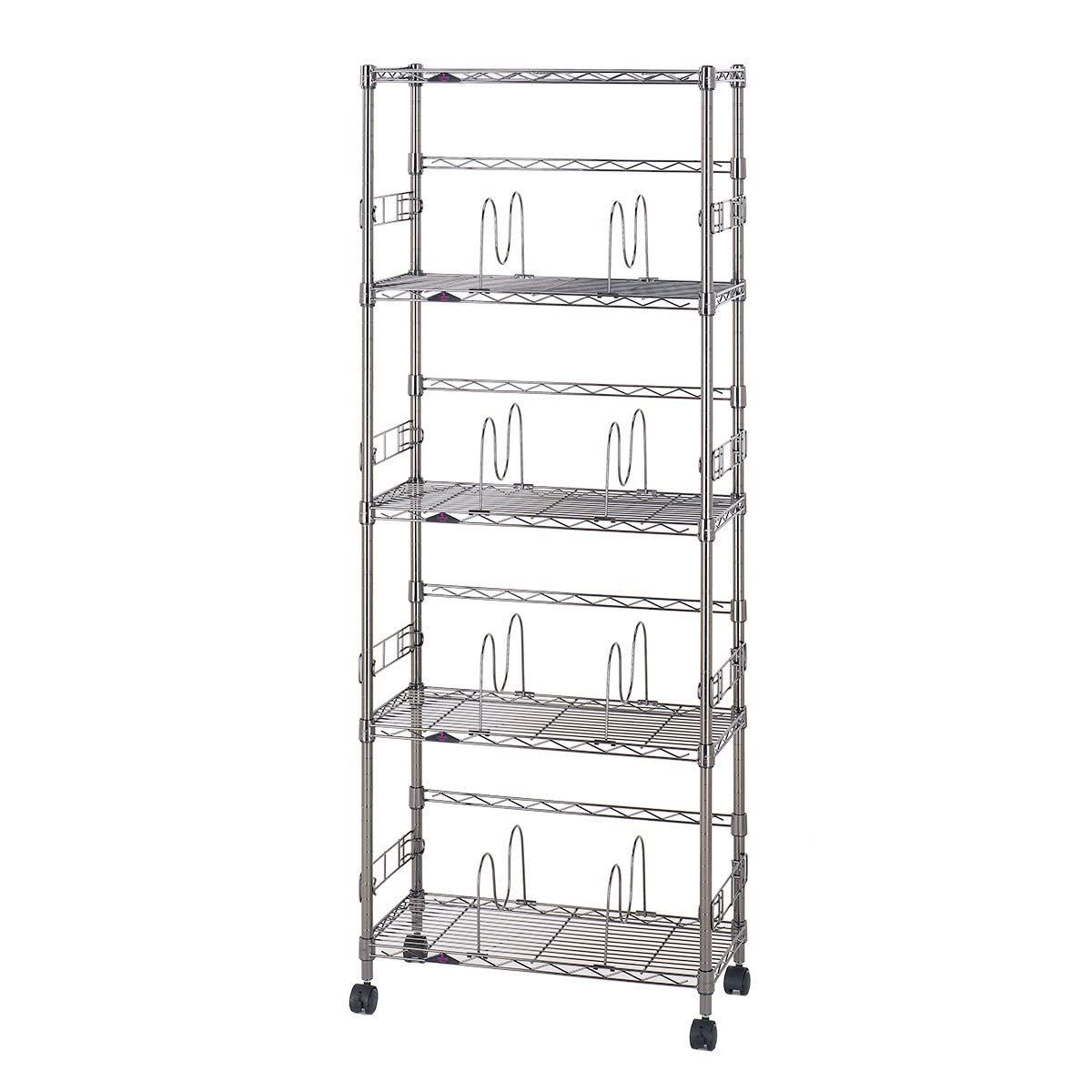 Amazon｜オークス ブックタワー ハイタイプ L52NA ナチュラル