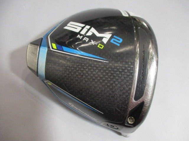 SIM2 MAX-D ドライバー 9度 ヘッド単品カバー・レンチ付 ドライバー