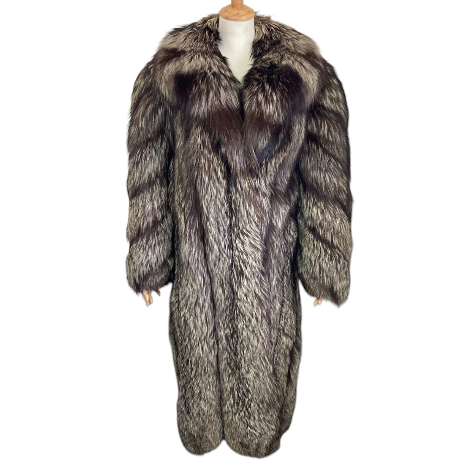 m19 Silver Fox シルバーフォックス ロングファーコート ロングコート 