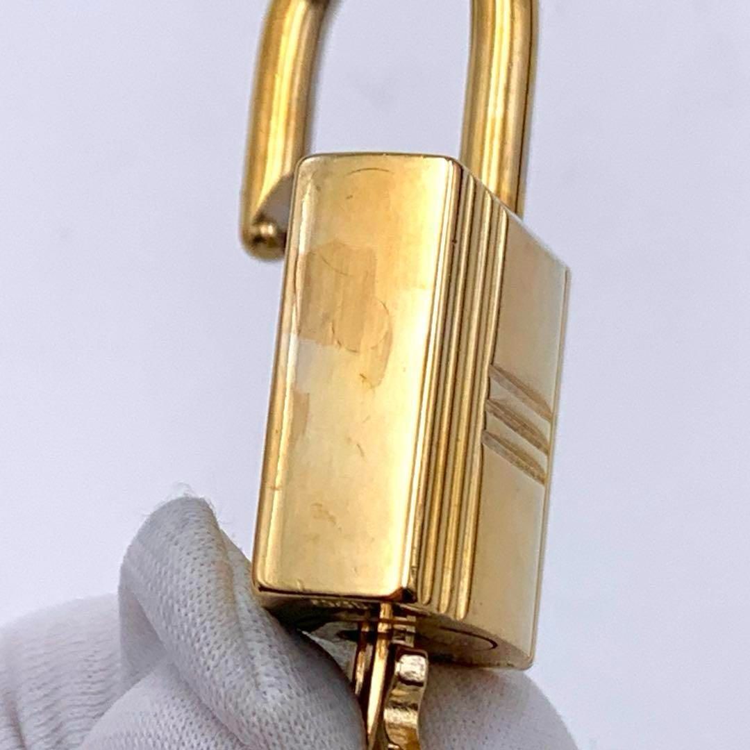 HERMES エルメス カデナ　24Kメッキ　No.120　120番　鍵付き HERMES エルメス カデナ 24Kメッキ No.120 120番 鍵付き