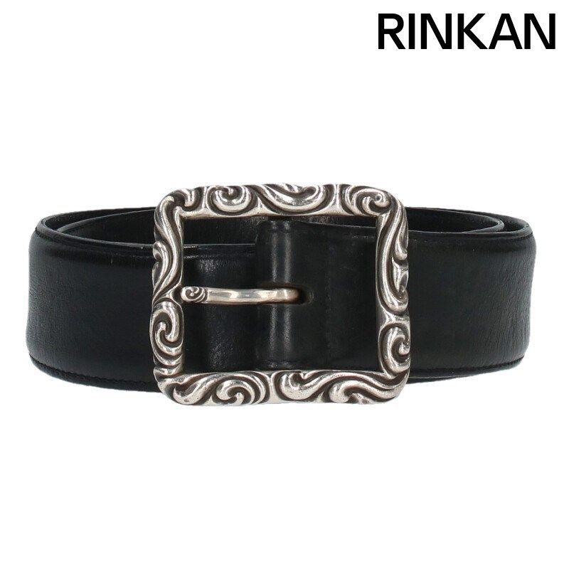 クロムハーツ BLT ROLLER2/ダブルピンスクロール レザーベルト