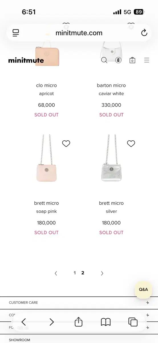 MINITMUTE ミニミュート brett マイクロ シルバー