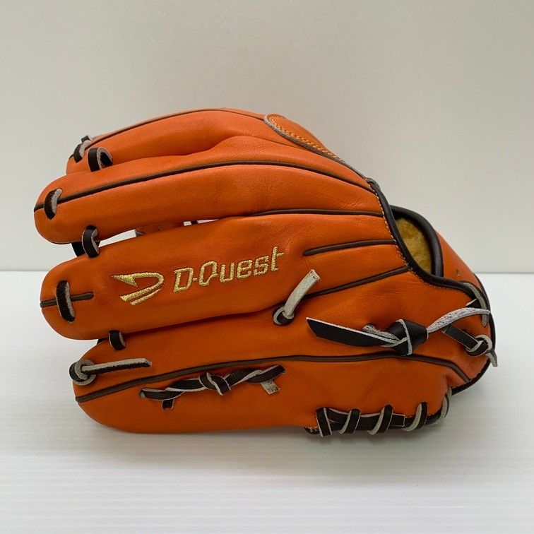 中古品 ディークエスト D-Quest 硬式 内野手用オーダーグローブ 5708 中古品 ディークエスト D-Quest 硬式 内野手用オーダーグローブ 5708