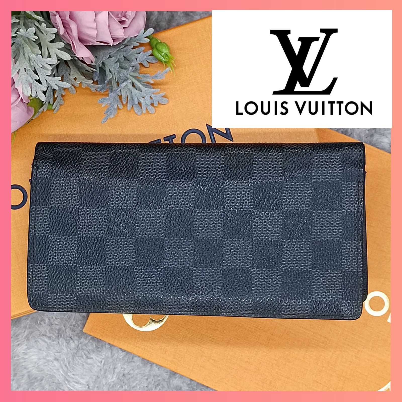 LOUISVUITTON 》 ルイヴィトン ダミエ グラフィット ポルトフォイユ  