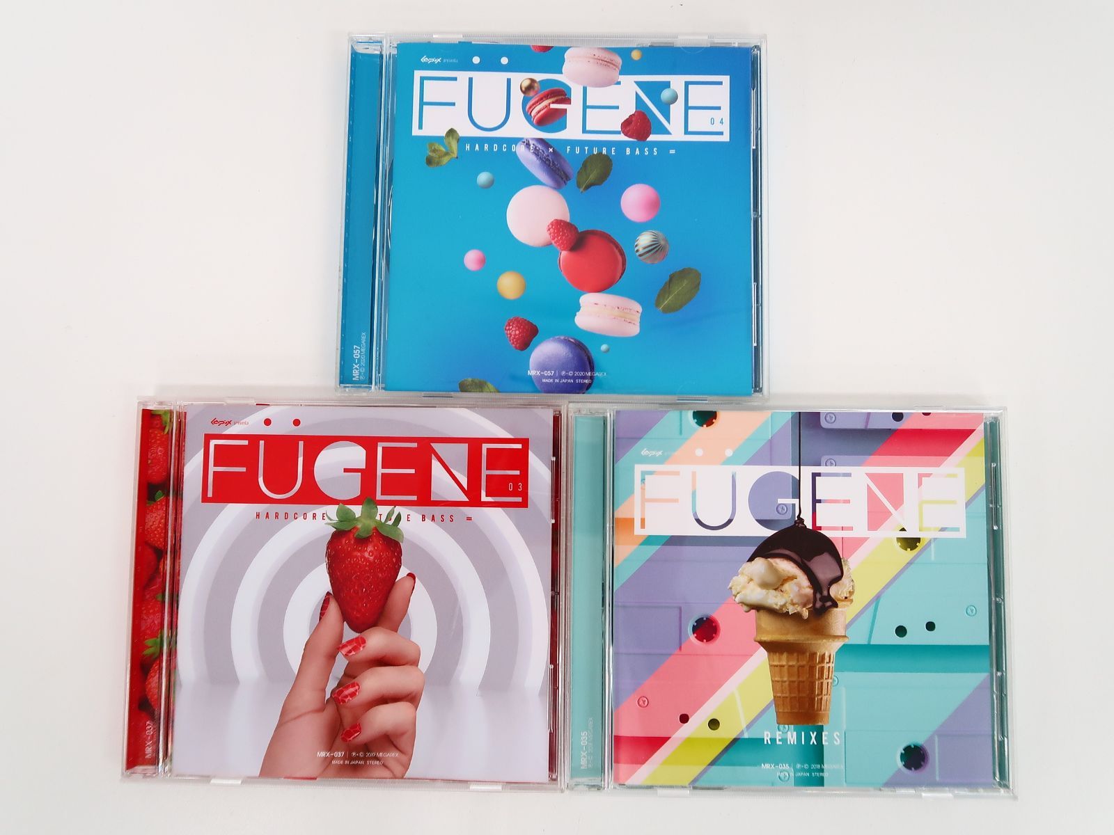 3枚セット テクノ系同人CD FUGENE 3/4/Remixes MEGAREX - メルカリ