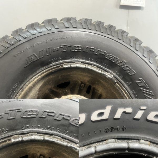 BF Goodrich All-Terrain T/A KO 33x10.50R15LT 夏タイヤ トヨタ 70