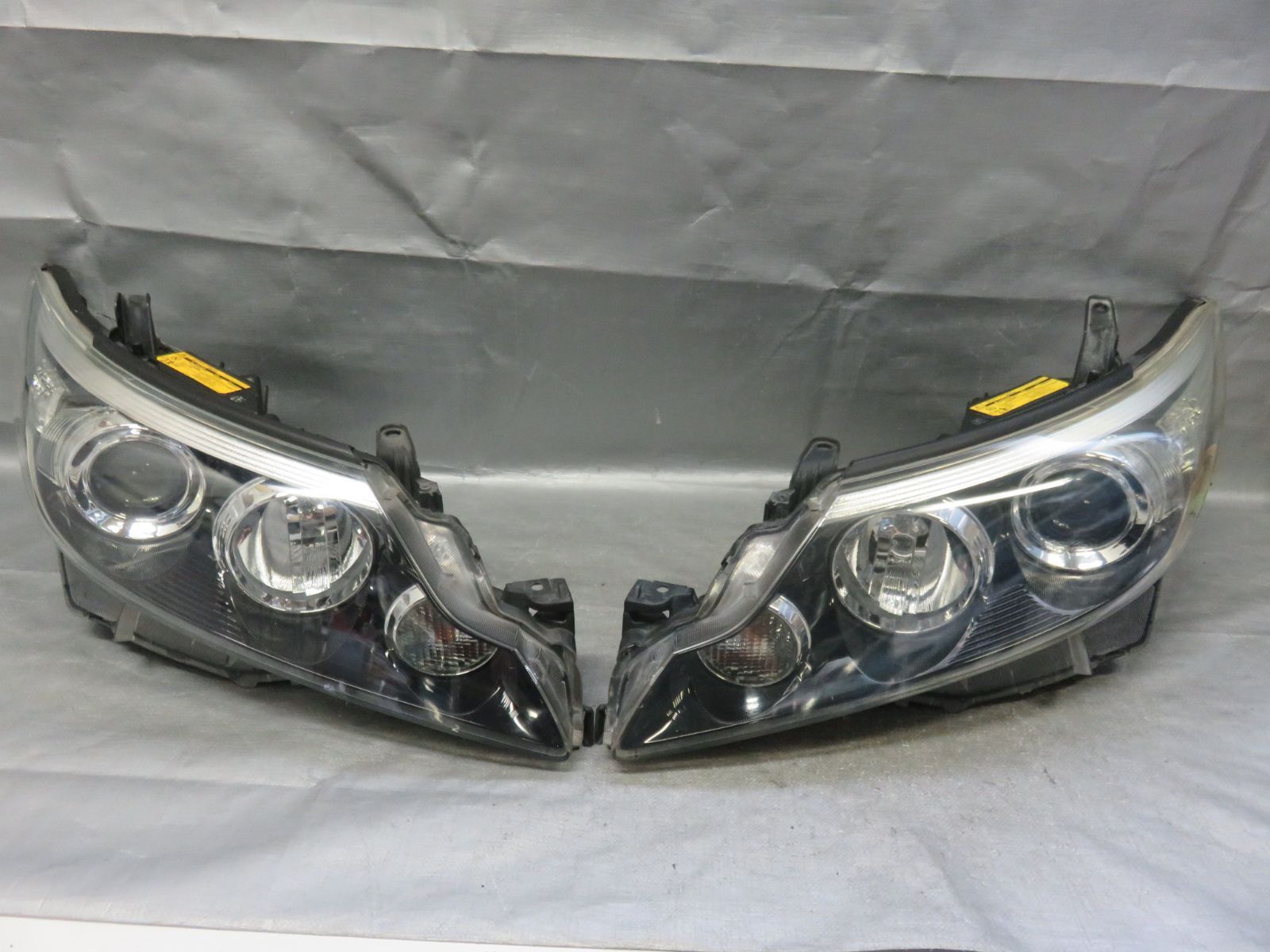 STD7275 点灯OK エスティマ50系 後期3型 ACR50W ACR55W GSR50 GSR55 純正HID ヘッドライト ヘッドランプ 運転席 助手席 左右セット AFS無