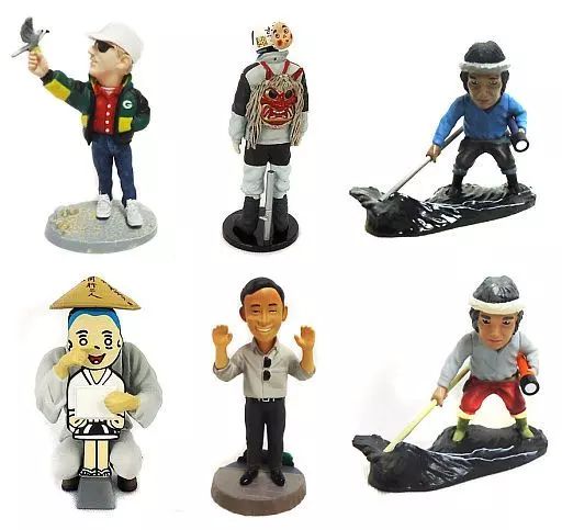 中古】トレーディングフィギュア 全6種セット 「水曜どうでしょう