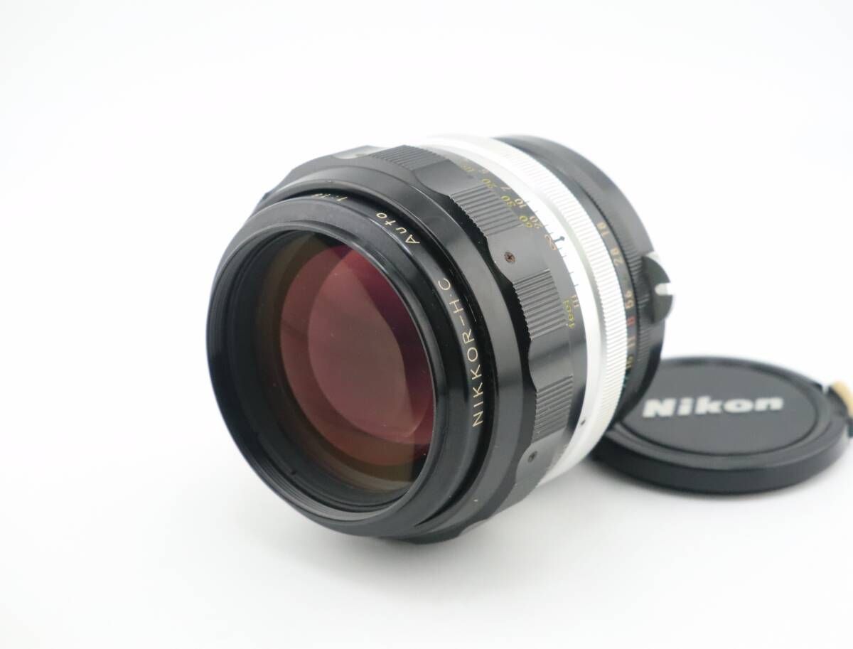 ☆良品☆ニコン NIKON NIKKOR-H.C 工場 Auto 85mm F1.8 非Ai