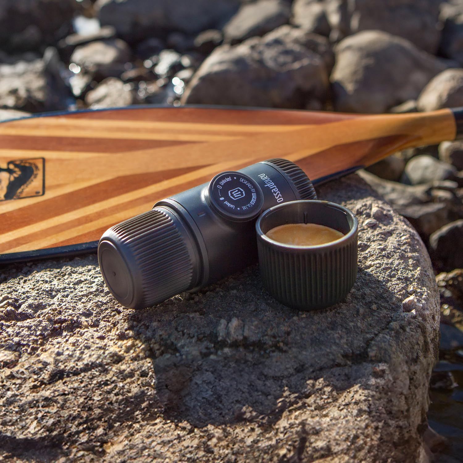 多様な WACACO ワカコ エスプレッソメーカ携帯用ミニ プレスタイプコーヒーパウダー Nanopresso ケース付き クリスマスプレゼント価格