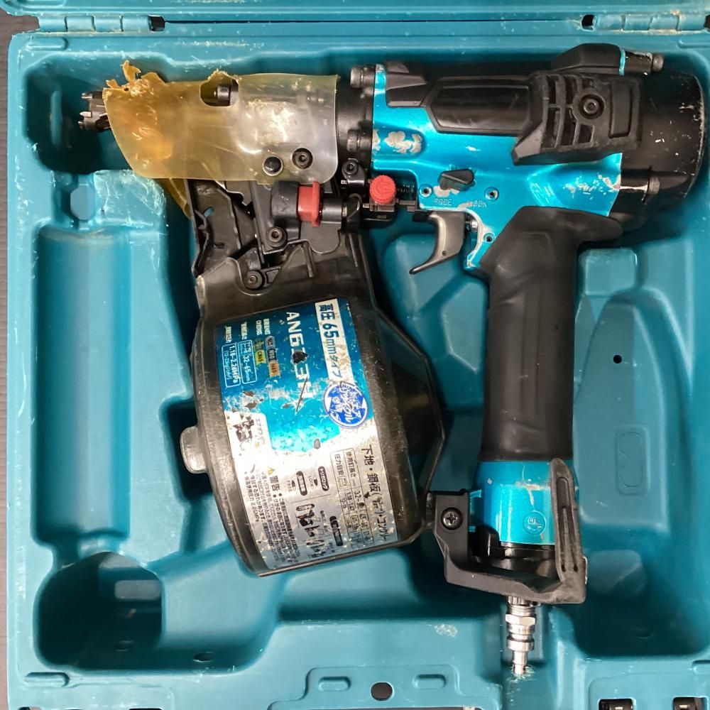 MJY7173 makita マキタ 65mm 高圧エア釘打機 AN633HM 動作確認 MJY7173 makita マキタ 65mm 高圧エア釘打機 AN633HM 動作確認