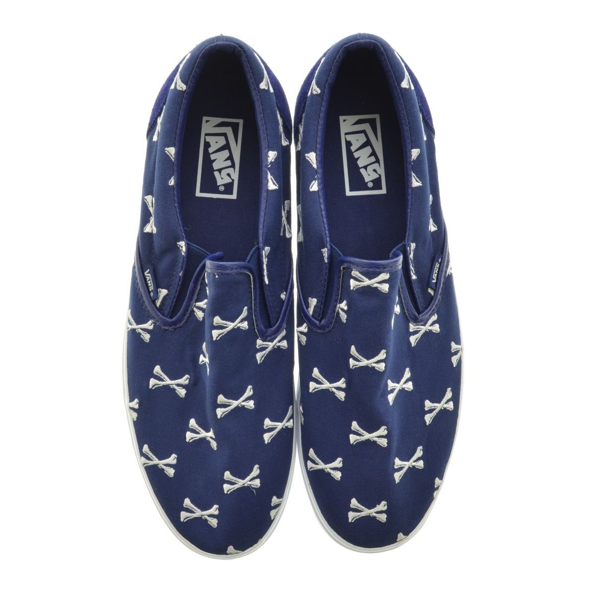 29.5cm【WTAPS × VANS / ダブルタップス × バンズ】SYNDICATE 07AW SLIP ON S CROSSBONES  クロスボーンスリッポン - メルカリ