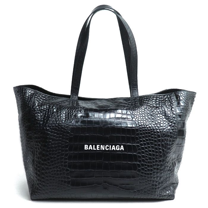 BALENCIAGA バレンシアガ エブリデイ クロコ型押し トートバッグ  