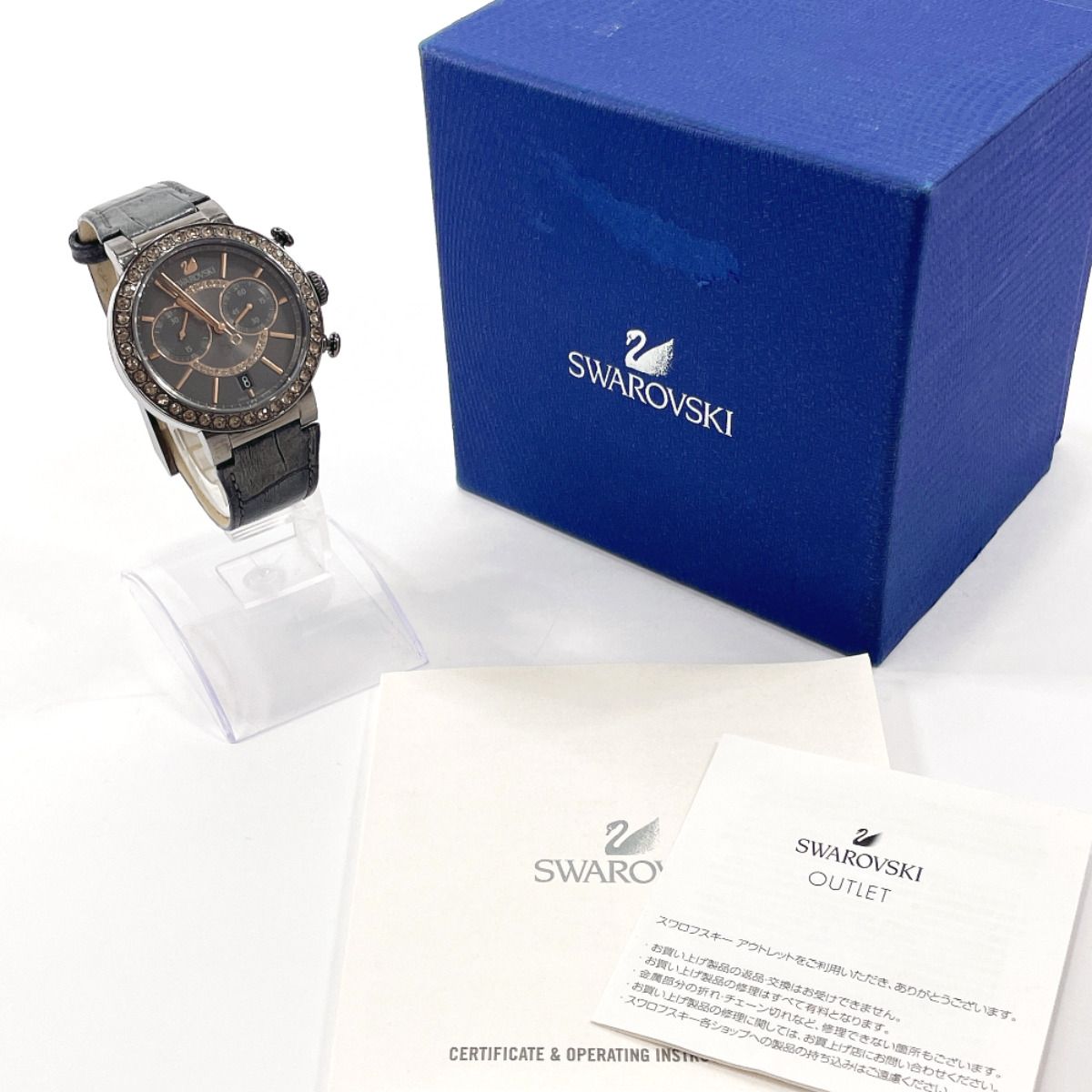 Swarovski クロノグラフ 5122040 腕時計 楽天市場】SWAROVSKI スワロフスキー 5122040 クロノグラフ