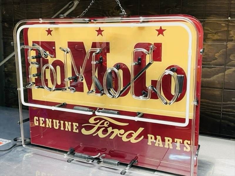 FORD フォード ネオン看板 シボレー アメ車 - メルカリ