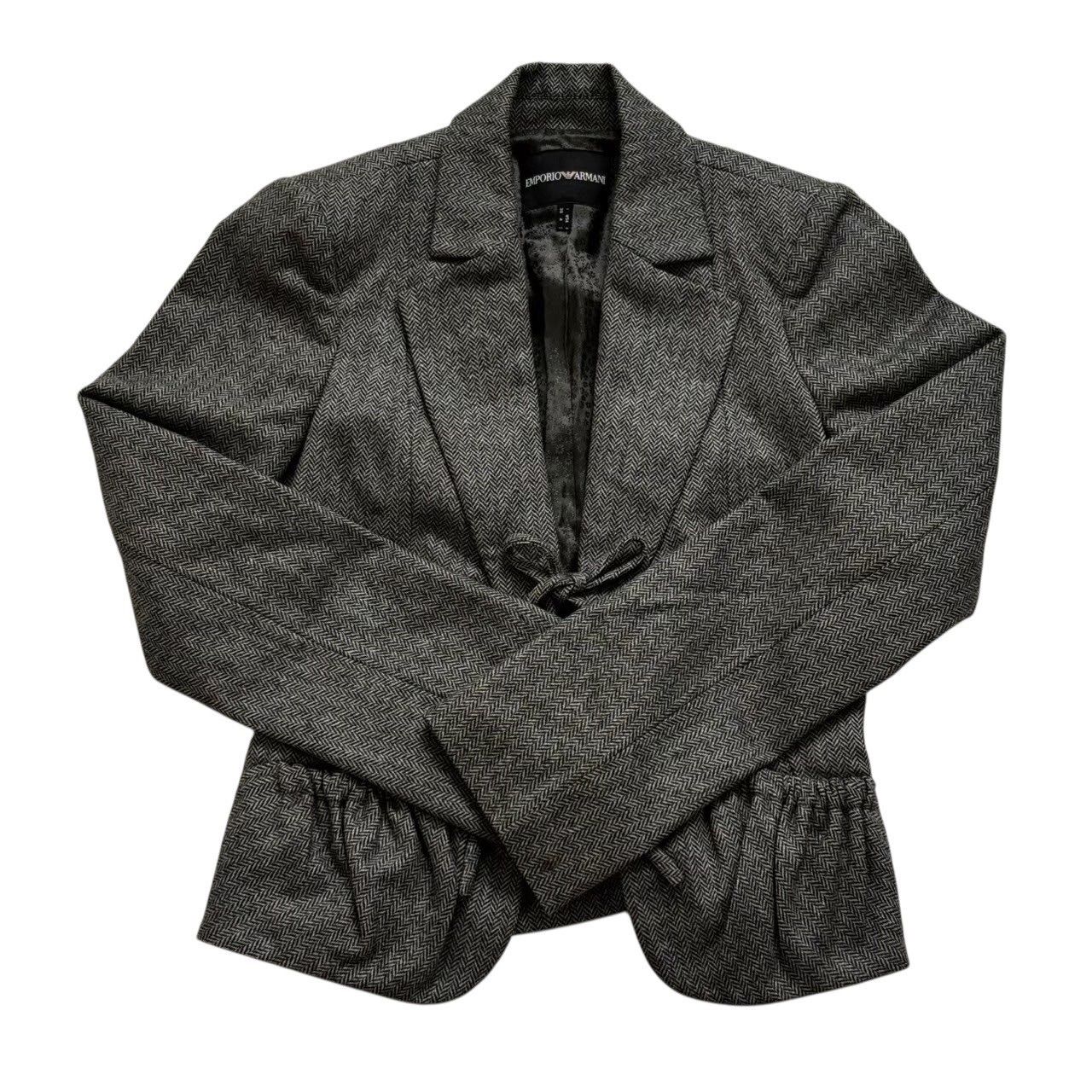 エンポリオアルマーニ １３Ａ160CM スーツ上下 EMPORIO ARMANI (エンポリオアルマーニ) DAVIDジャガード シングル