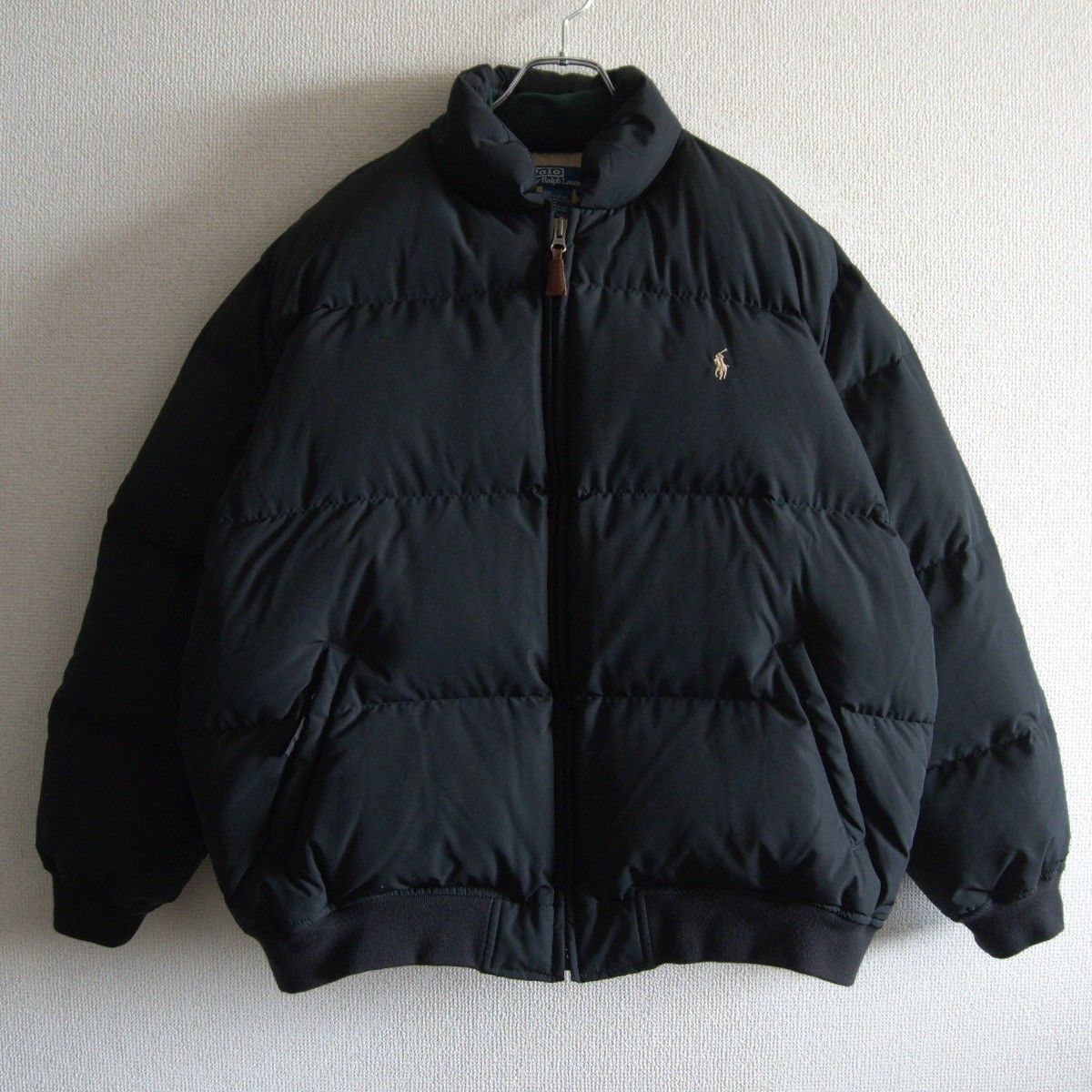 美品】POLO RALPH LAUREN 【90s ダウンジャケット】L ナイロン ポロ 