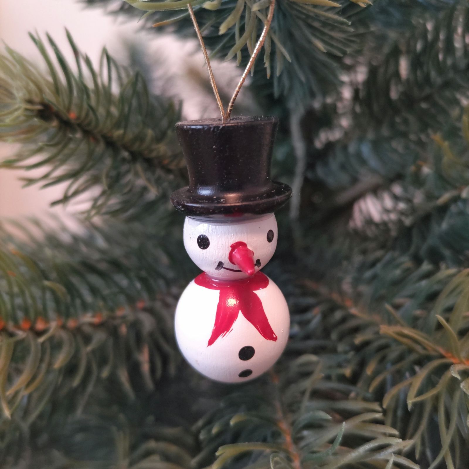 【未使用】ドイツ クリスマス 室内ライト（雪だるま）木製工芸品 エルツザイフェン 未使用】ドイツ クリスマス 室内ライト（雪だるま）木製工芸品