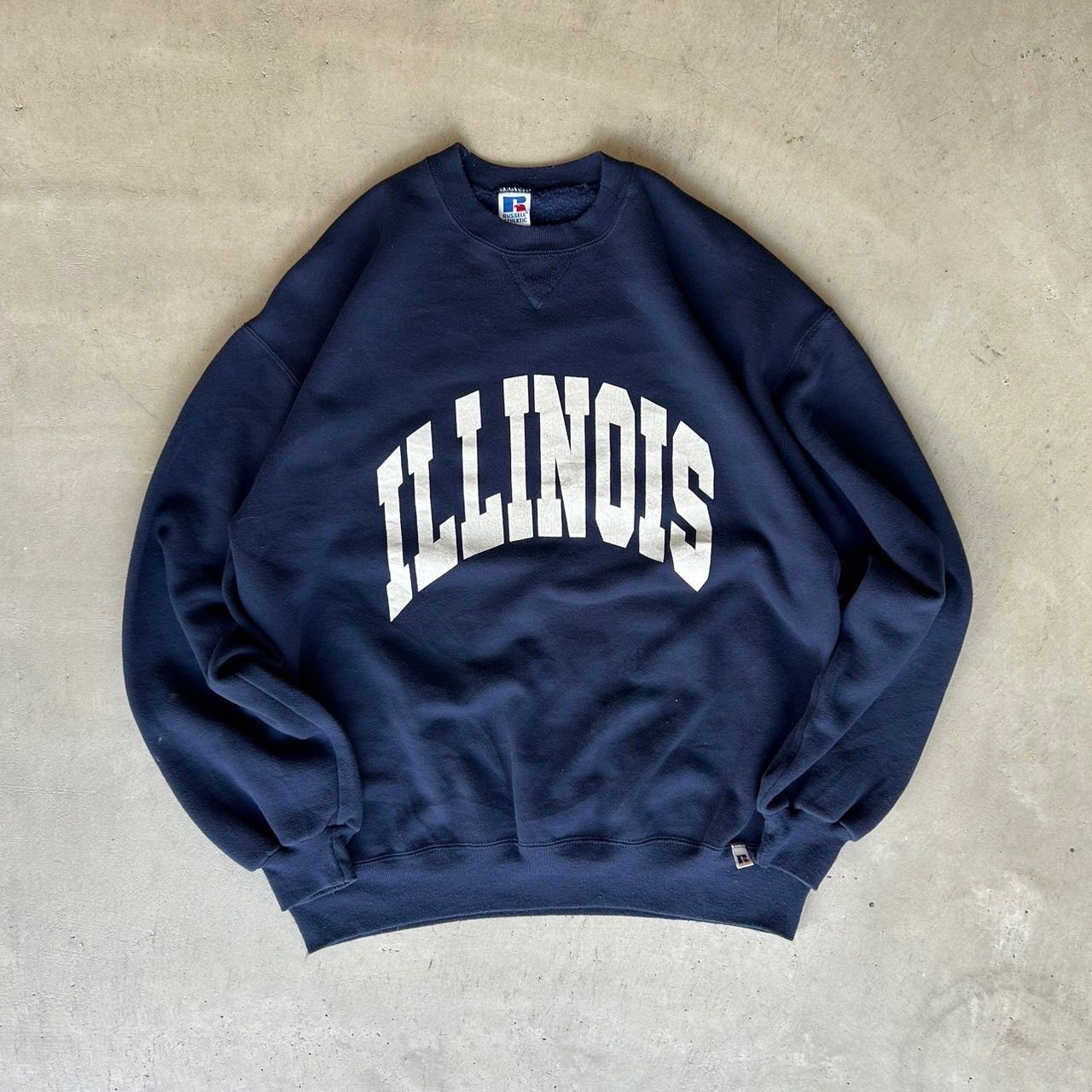 ラッセル　Russell   ILLINOIS  スウェット　ビンテージ　ビンスエ 古着　USED