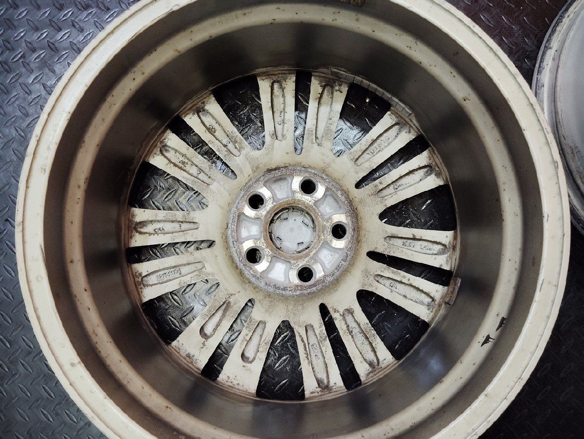 TOYOTA トヨタ ハリアー 純正ホイール 18インチ 4本 7.5J5HPCD114.3+45