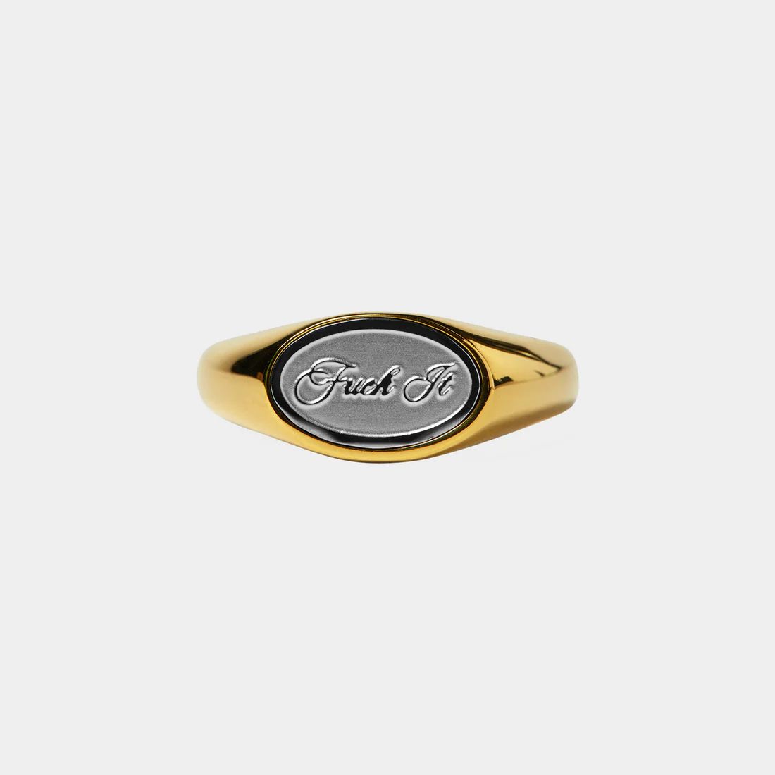 HUF FUCK IT SIGNET RING GOLD Mサイズ ¥13200 ＋ 送料¥550 - メルカリ