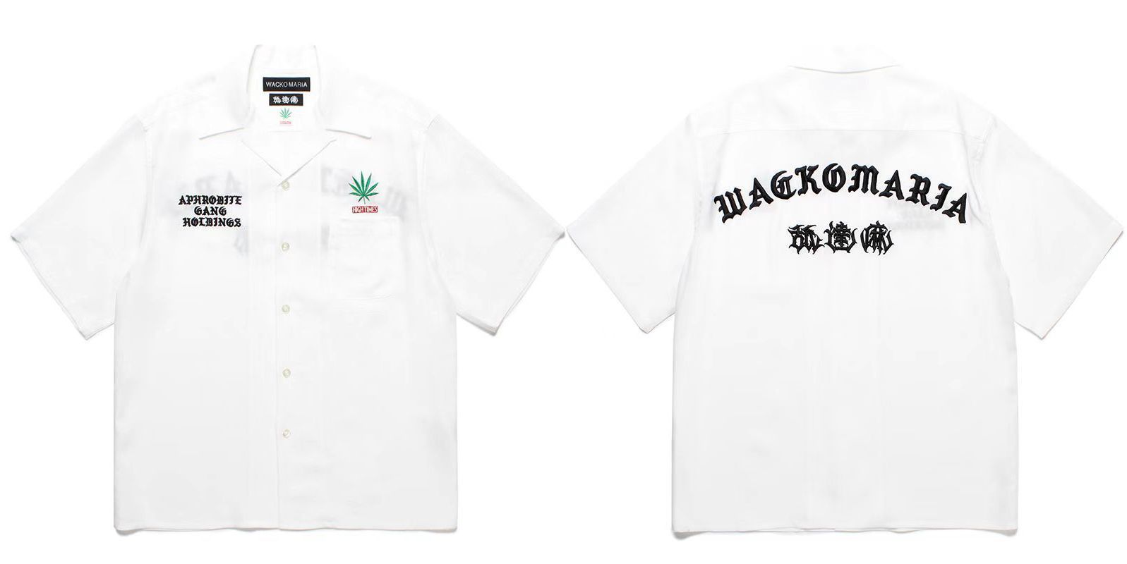 超人気最新作☆WACKO MARIAワコマリア×ハイタイムズ HIGH TIMES