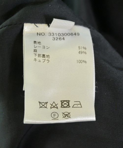 ebure サロペット 黒 36サイズ ebure オールインワン/サロペット