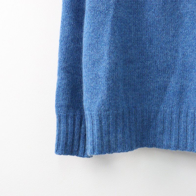イレブンセカンド eleven 2nd Yak Turtle Neck Jumper タートルネック ニット プルオーバー  /ブルー ヤク リブ 【2400014078206】 2390693650.jpg?1727914154
