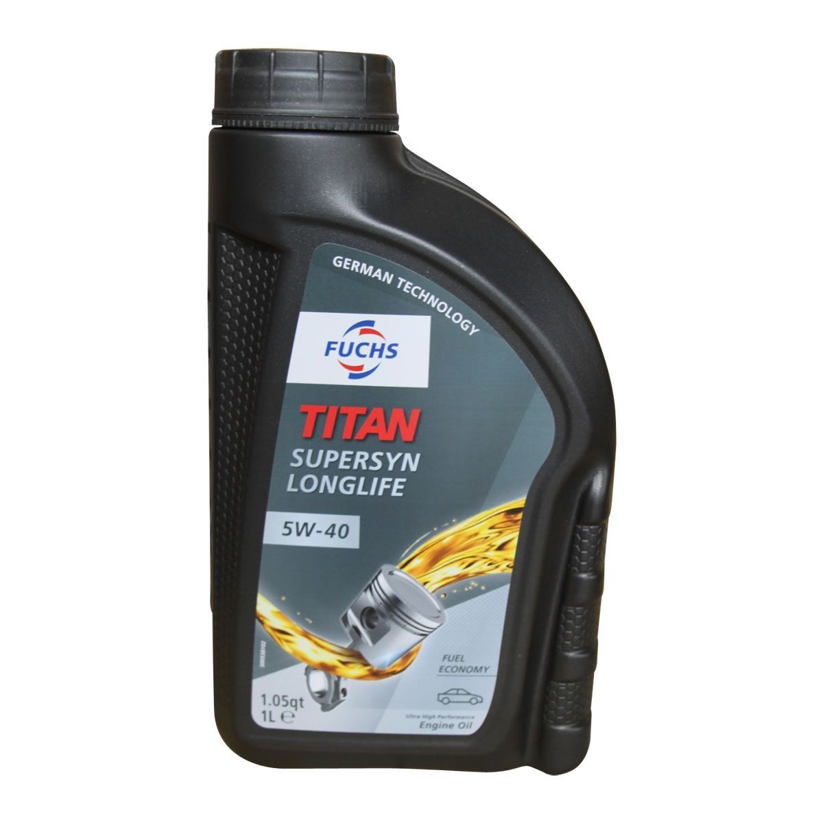 フックス / FUCHS TITAN SUPERSYN LONGLIFE 1L SAE粘度 5W-40 5W40 エンジンオイル