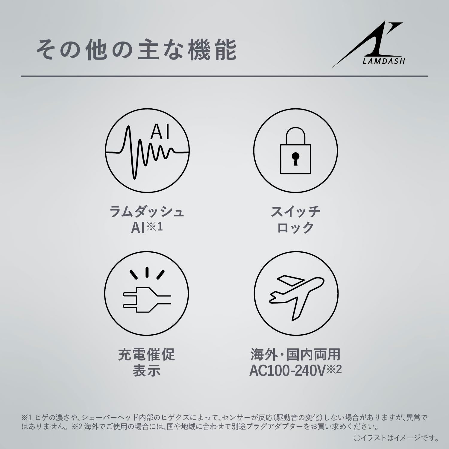 髭剃り 電動